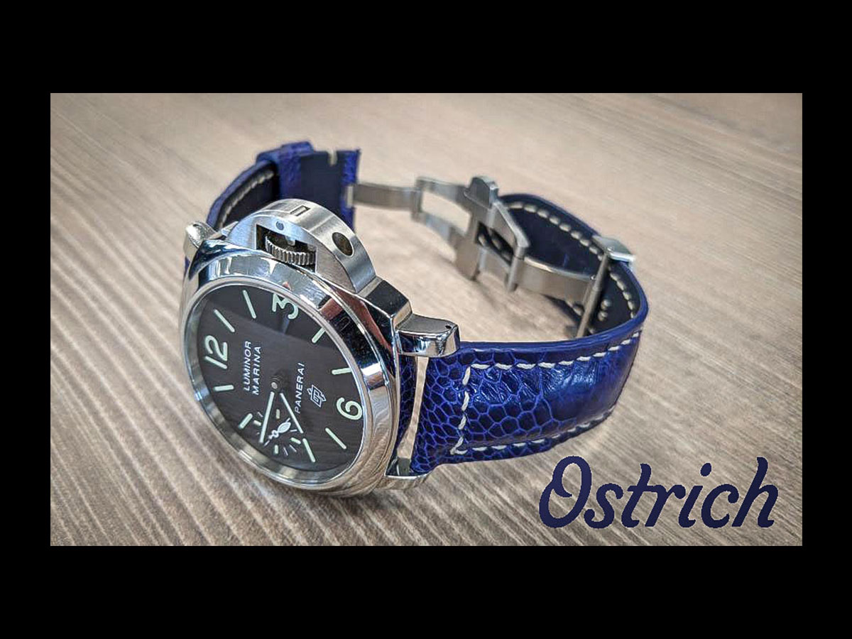 オーストリッチ腕時計ベルト｜レザー腕時計ベルト「Yoshiki-WatchBox」