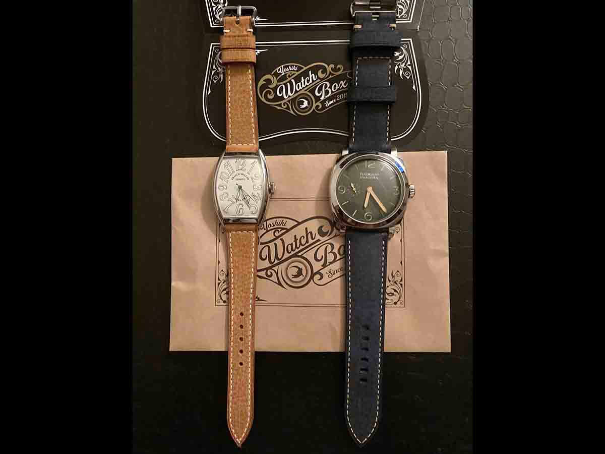 パイソン腕時計ベルト｜レザー腕時計ベルト「Yoshiki-WatchBox」