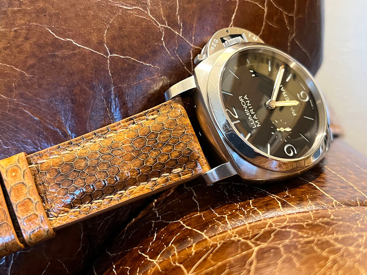 ウミヘビ腕時計ベルト｜レザー腕時計ベルト「Yoshiki-WatchBox」