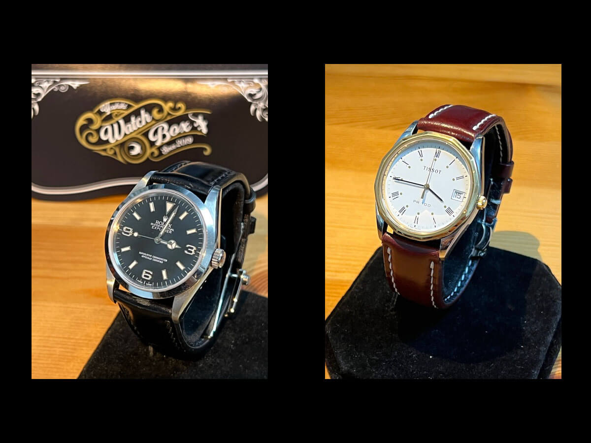 コードバン腕時計ベルト｜レザー腕時計ベルト「Yoshiki-WatchBox」