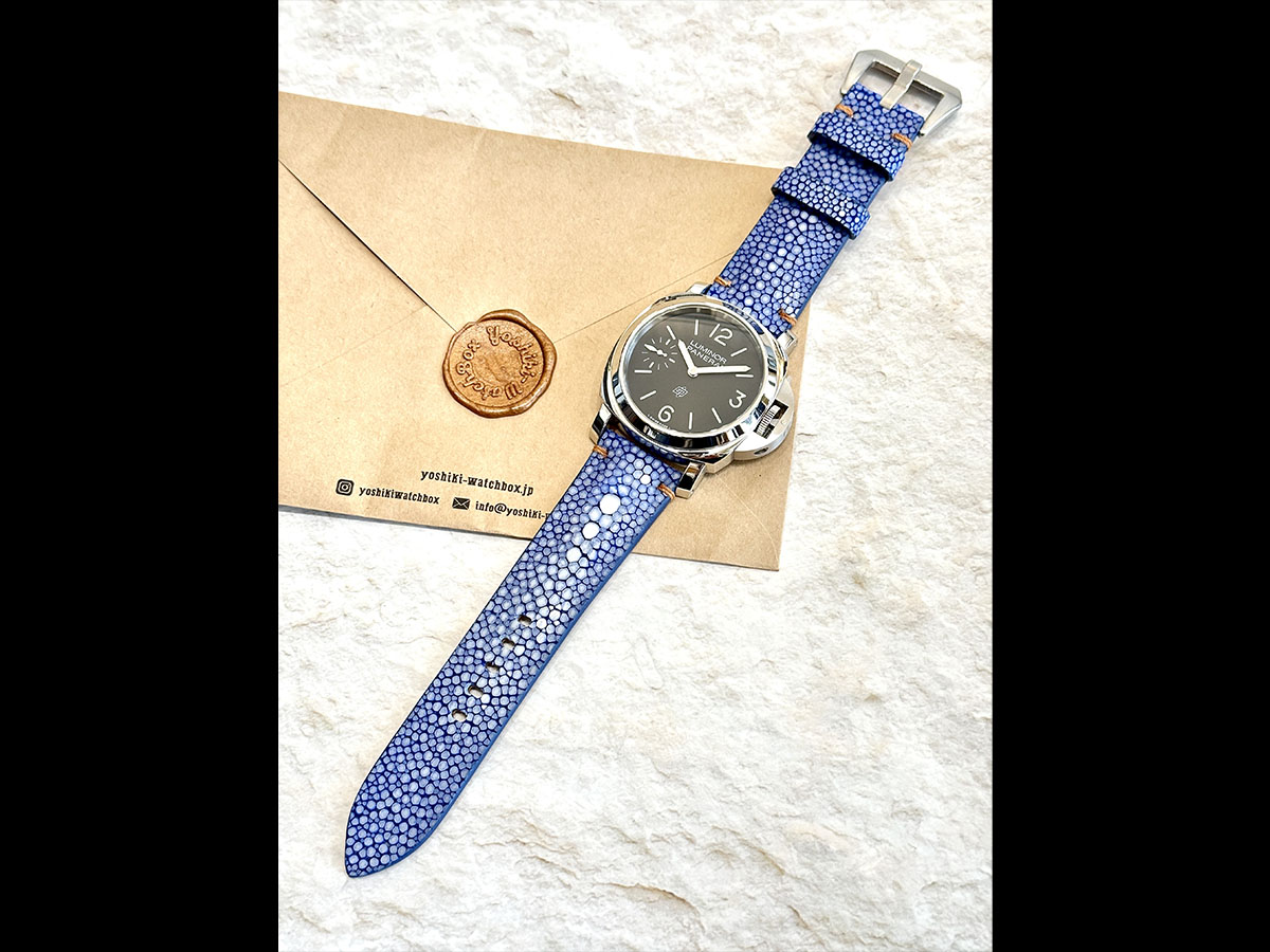 スティングレイ ガルーシャ腕時計ベルト｜レザー腕時計ベルト「Yoshiki-WatchBox」