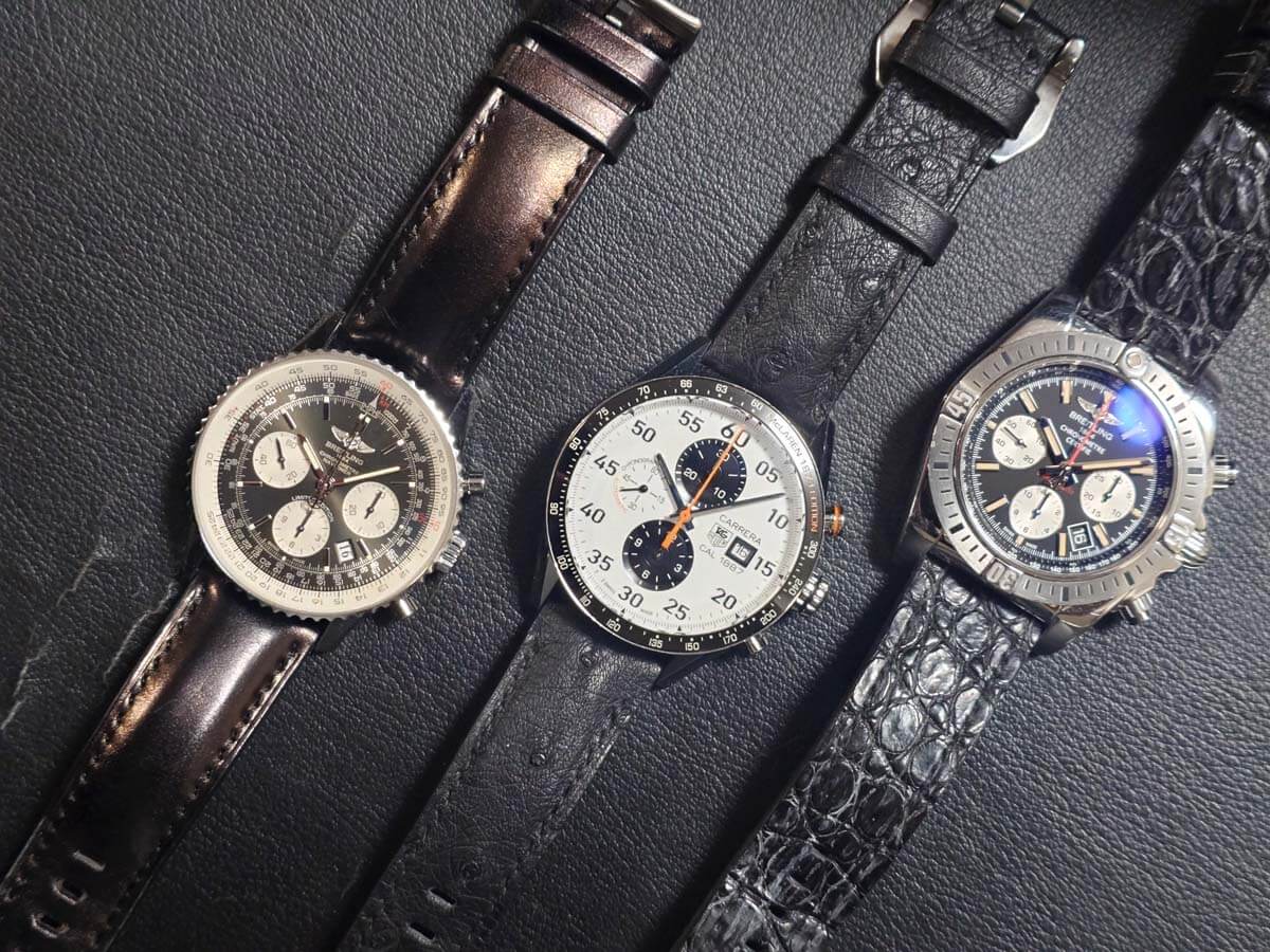 ホーウィン クロムエクセルレザー腕時計ベルト｜レザー腕時計ベルト「Yoshiki-WatchBox」