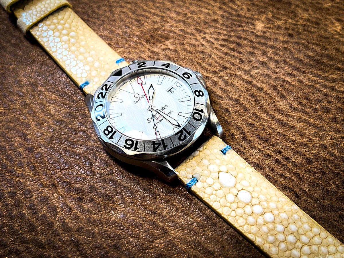 腕時計、アクセサリー 腕時計用品 スティングレイ （ガルーシャ） 腕時計ベルト | Yoshiki-WatchBox