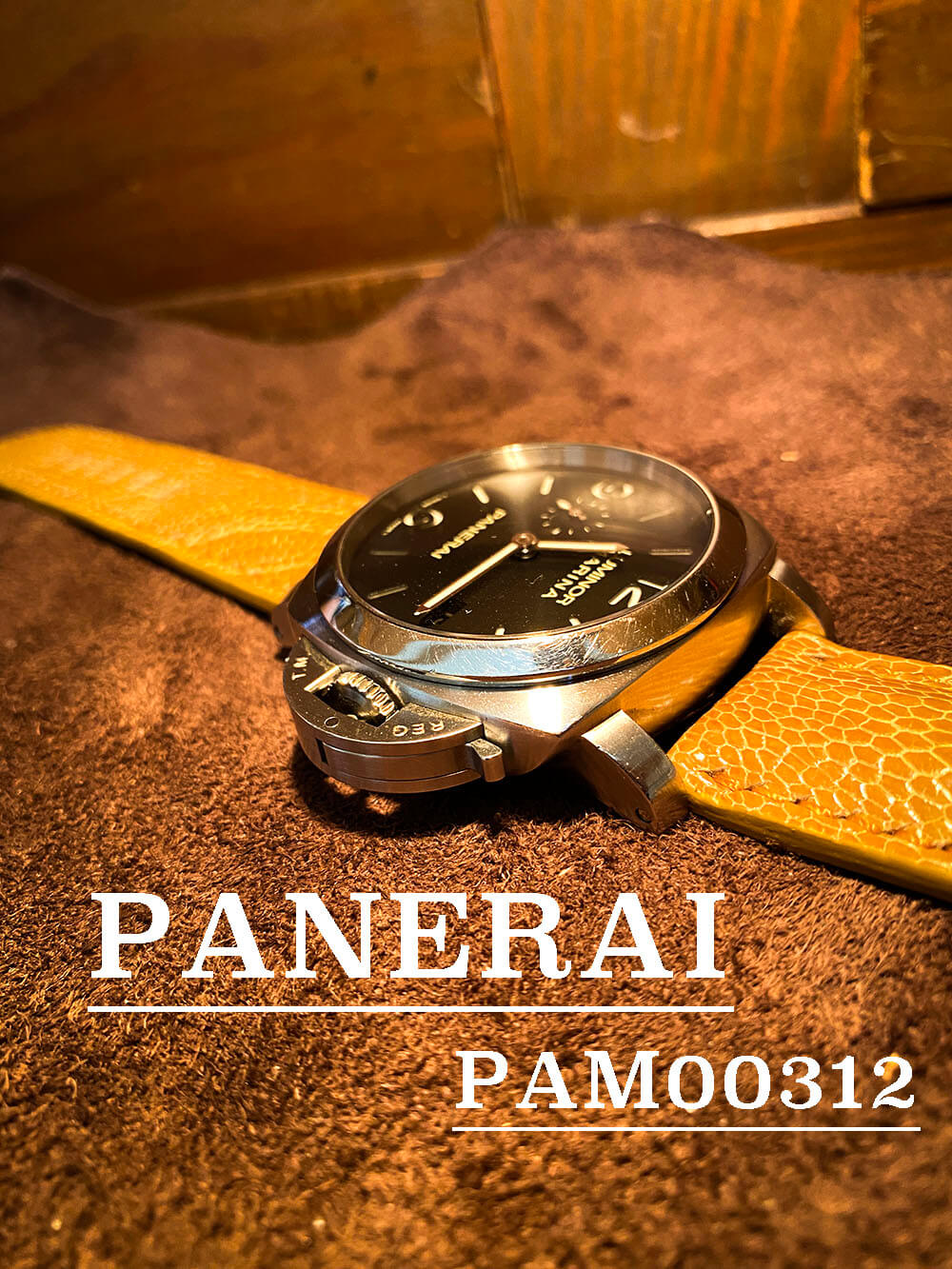 パネライ ルミノール PAM00312がお気に入り。。。page-visual パネライ ルミノール PAM00312がお気に入り。。。ビジュアル