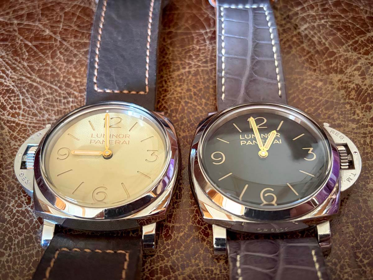 白文字盤と黒文字盤page-visual 白文字盤と黒文字盤ビジュアル